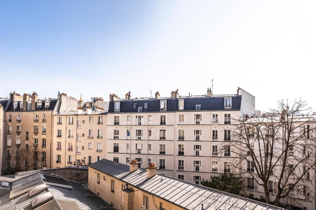 Tourville - Tres Beau Studio - Bail Mobilite Paris Exterior foto